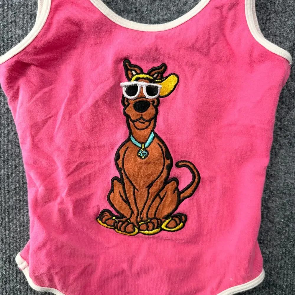 Vintage 1999 Warner Bros Scooby Doo One Piece Swimsuit Girl's Small (6/6X)